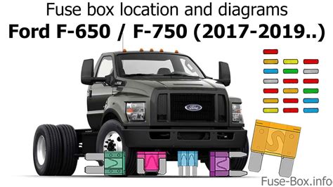 fuse box diagram FORD F750 2010 12.G Owners Manual 